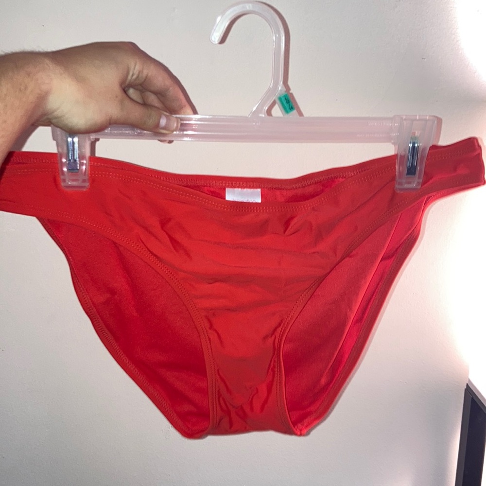 Red / orange bikini bottoms